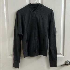 Uniqlo women’s Black Zip-Up Sweater